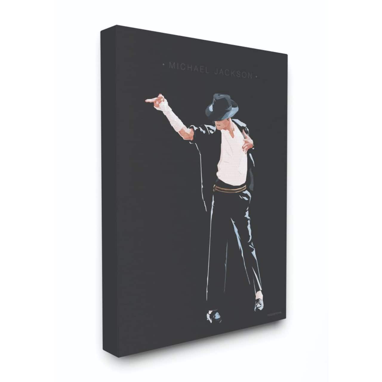 Stupell Industries Michael Jackson Design Wall Accent